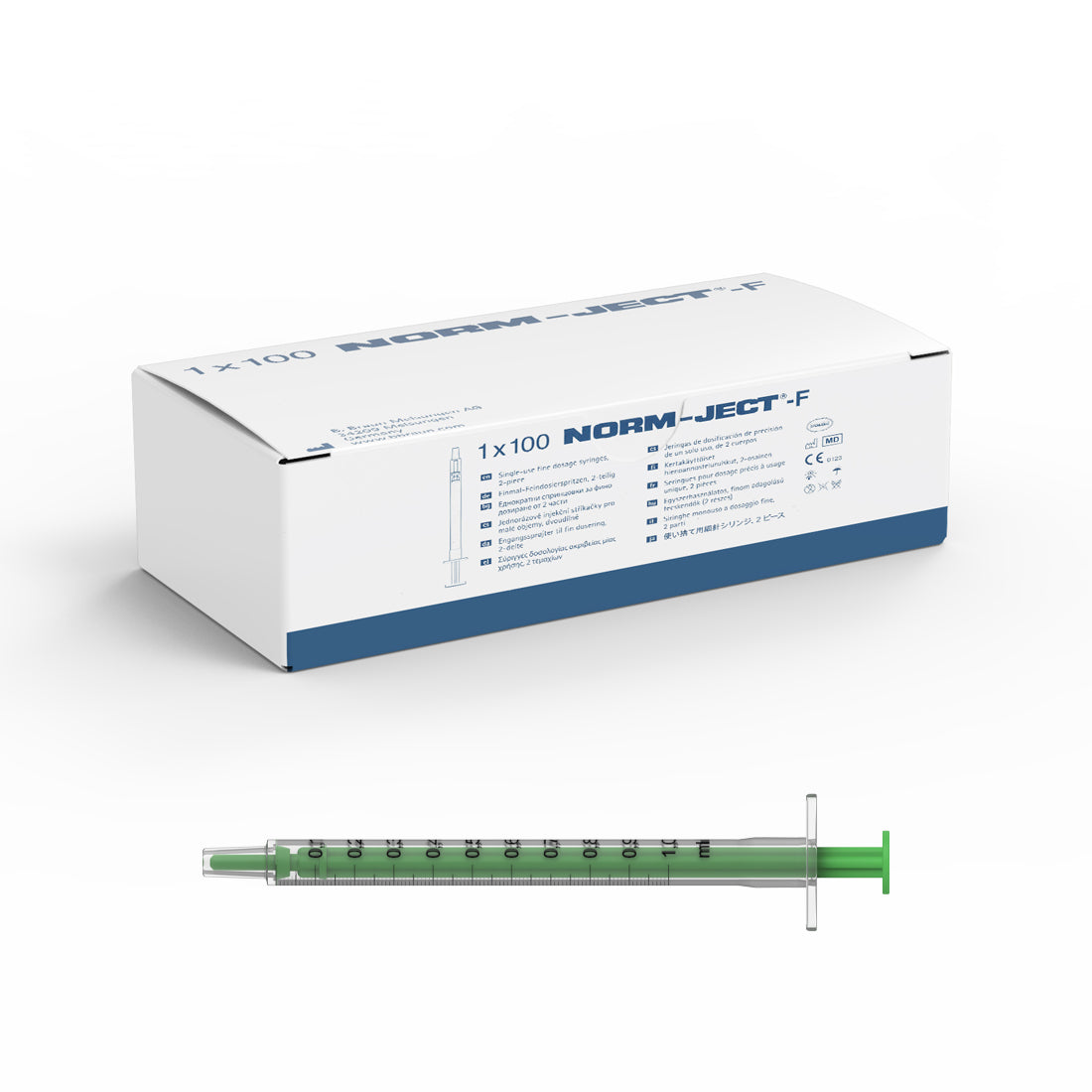 HSW Norm-Ject Luer Slip Syringe